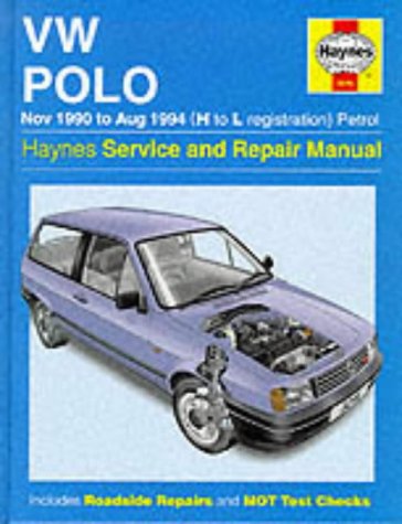 Imagen de archivo de VW Polo, Nov 1990 to Aug 1994 (H to L registration) Petrol: Haynes Service and Repair Manuals a la venta por WorldofBooks