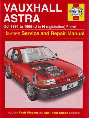 Beispielbild fr Vauxhall Astra ('91-'96) Petrol Service and Repair Manual (Haynes Service and Repair Manuals) zum Verkauf von WorldofBooks