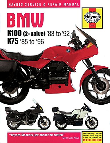 9781859602669: BMW K100 and 75 Service and Repair Manual (83-96): 1373 (Haynes Service and Repair Manuals)