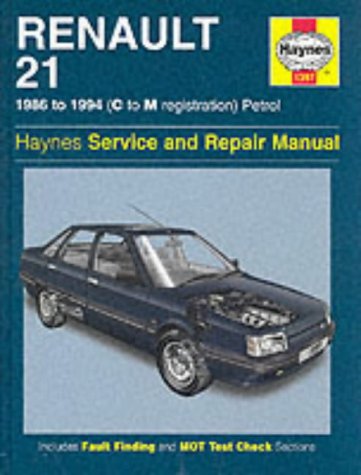 Beispielbild fr Renault 21 (Petrol) Service and Repair Manual (Haynes Service and Repair Manuals) zum Verkauf von WorldofBooks