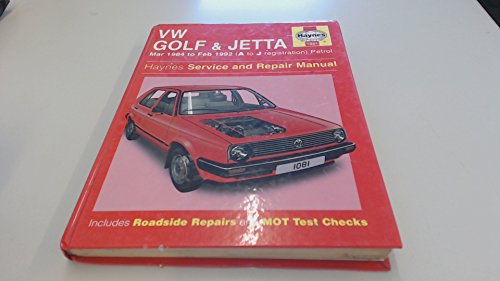 9781859602829: Volkswagen Golf and Jetta ('84 to '92) Service and Repair Manual