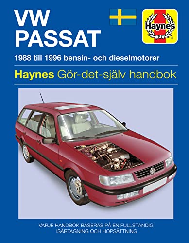 9781859603932: VW Passat (1988 - 1996) Haynes Repair Manual (svenske utgava)