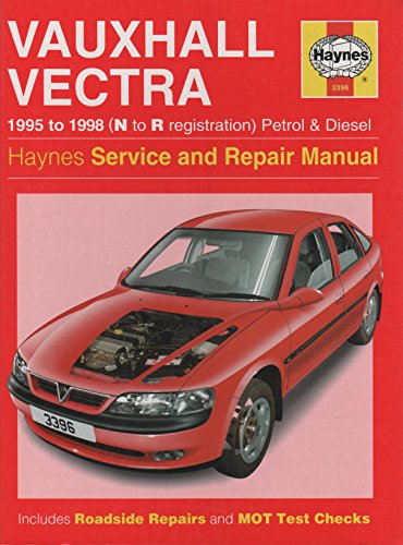 Stock image for Vauxhall Vectra 1995 to 1998 Petrol & Diesel Service and Repair Manual (Haynes Service and Repair Manuals): 3396 for sale by WorldofBooks