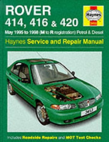 Imagen de archivo de Rover 400 Series (95-98) Service and Repair Manual (Haynes Service and Repair Manuals) a la venta por AwesomeBooks