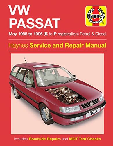 Stock image for VW Passat Petrol and Diesel (May 1988-96) Service and Repair Manual (Haynes Service and Repair Manuals) for sale by Brit Books