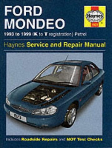 Beispielbild fr Ford Mondeo Service and Repair Manual - 1993 to 1999 (K to T Registration) Petrol (Haynes Service and Repair Manuals) zum Verkauf von WorldofBooks