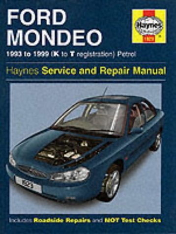 Imagen de archivo de Ford Mondeo Service and Repair Manual - 1993 to 1999 (K to T Registration) Petrol (Haynes Service and Repair Manuals) a la venta por WorldofBooks