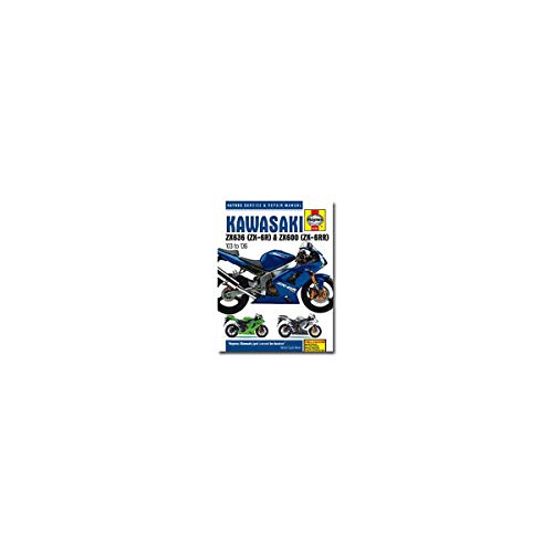 Stock image for Kawasaki ZX-6R Ninja Fours (1995-98) Service and Repair Manual (Haynes Service and Repair Manuals) for sale by WorldofBooks