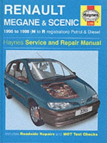 Stock image for Renault Megane and Scenic Service and Repair Manual (Haynes Service and Repair Manuals) Legg, A. K.; Coombs, Mark and Churchill, Jeremy for sale by Re-Read Ltd