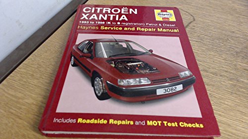 Beispielbild fr Citroen Xantia (1993-98)Service and Repair Manual (Haynes Service and Repair Manuals) zum Verkauf von WorldofBooks