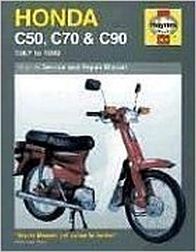 Beispielbild fr Honda C50, C70 and C90 (1967-99) Service and Repair Manual (Haynes Service and Repair Manuals) zum Verkauf von AwesomeBooks