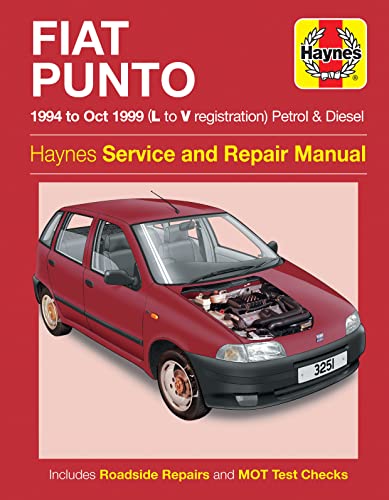 Imagen de archivo de Fiat Punto Petrol & Diesel (94 - Oct 99) Haynes Repair Manual (Hardback) a la venta por WorldofBooks