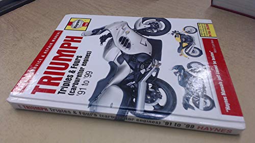 Stock image for Triumph Triples and Fours Service and Repair Manual for sale by Strawberry Hill Books