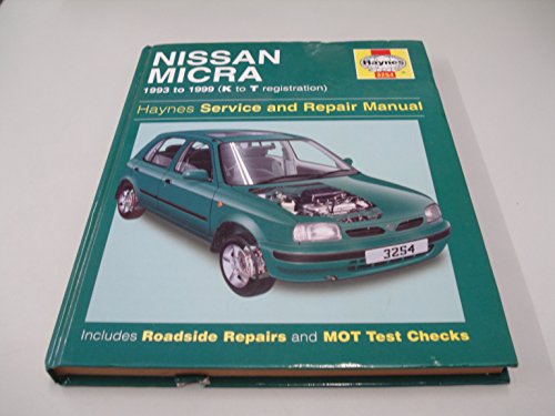 Beispielbild fr Nissan Micra (1993-99) Service and Repair Manual (Haynes Service and Repair Manuals) zum Verkauf von WorldofBooks