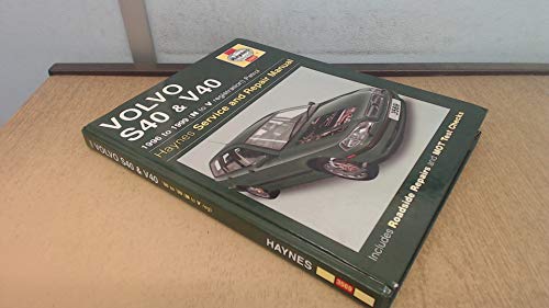 Beispielbild fr Volvo S40 and V40 Service and Repair Manual (Haynes Service and Repair Manuals) zum Verkauf von Goldstone Books