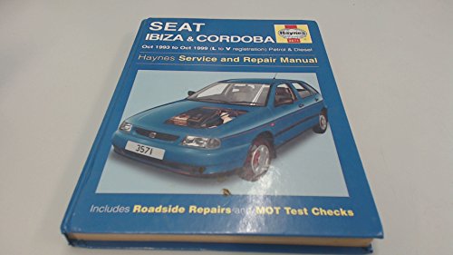 Beispielbild fr Seat Ibiza and Cordoba (1993-99) Service and Repair Manual (Haynes Service and Repair Manuals) zum Verkauf von WorldofBooks