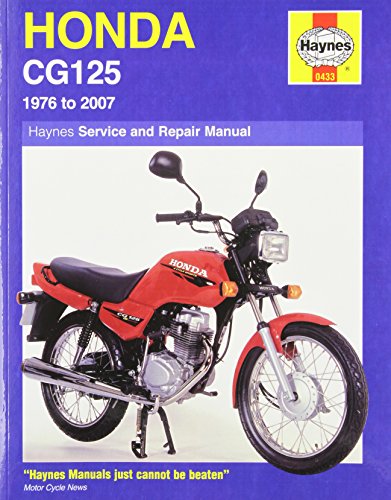 9781859605899: Honda CG125 (1976-2000) Service and Repair Manual (Haynes Service and Repair Manuals)