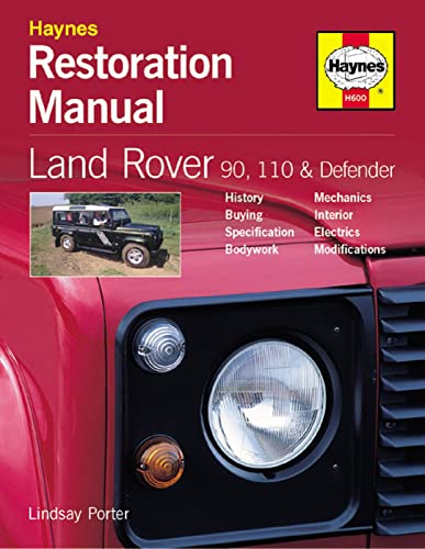 Beispielbild fr land rover 90 110 defender restoration manual (Restoration Manuals) zum Verkauf von WorldofBooks