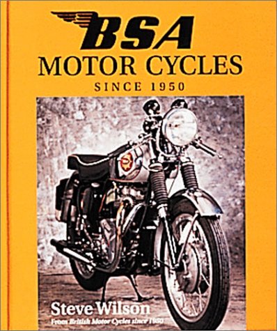 9781859606735: Bsa Motorcycles Since 1950