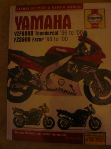 Imagen de archivo de Yamaha YZF600R Thundercat and FZS600 Fazer (1996-99) Service and Repair Manual (Haynes Service and Repair Manuals) a la venta por WorldofBooks