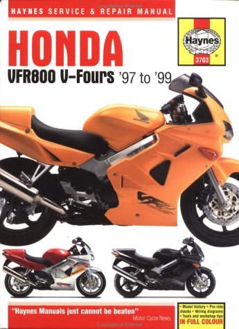 Stock image for Honda VFR800 V-Fours, '97'99 (Haynes Service and Repair Manual) for sale by Ergodebooks