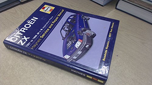 Beispielbild fr Citroen ZX Petrol/service and Repair Manual: 1991-1998: 1881 (Haynes Service and Repair Manuals) zum Verkauf von WorldofBooks