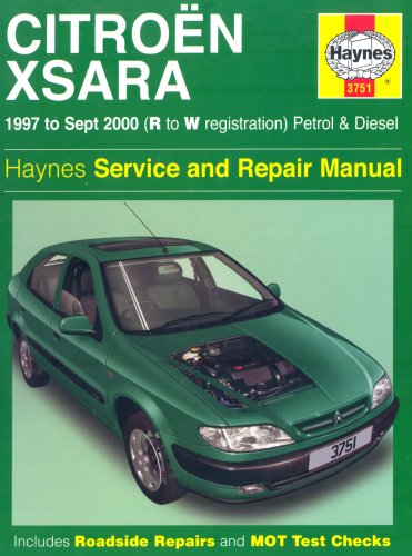 Imagen de archivo de Citroen Xsara Service and Repair Manual (Haynes Service and Repair Manuals) a la venta por WorldofBooks