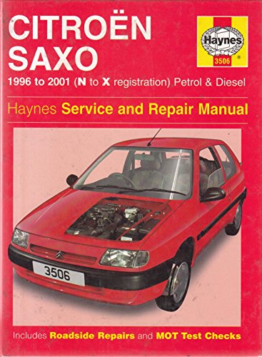 Stock image for Citroen Saxo Service and Repair Manual: 1996 to 2001 (Haynes Service and Repair Manuals): 3506 for sale by WorldofBooks