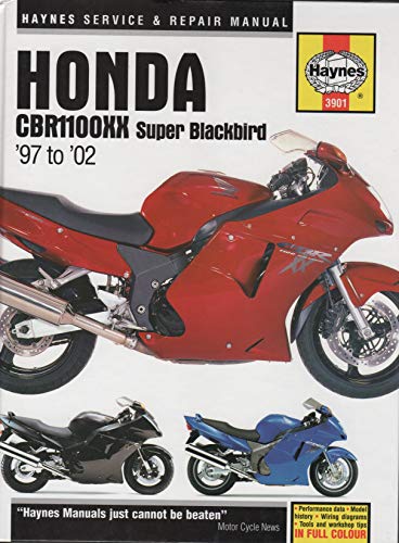 9781859609019: Honda CBR1100XX Super Blackbird (97-02)