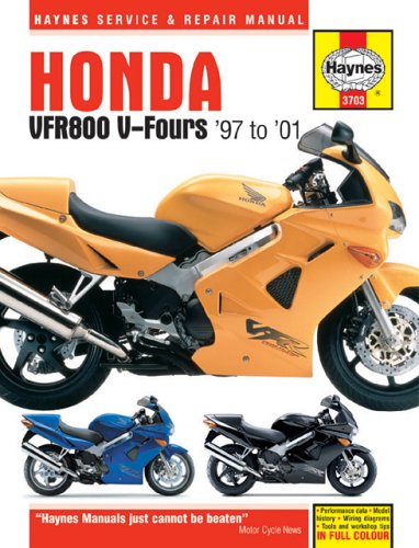 Beispielbild fr Honda VFR800 V-Fours Service and Repair Manual: 1997 to 2001 (Haynes Service and Repair Manuals) zum Verkauf von WorldofBooks