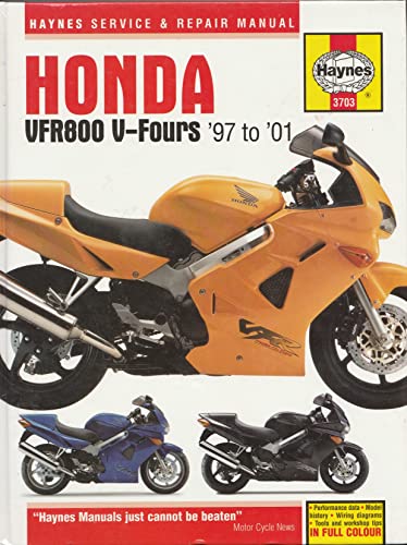 Stock image for Honda VFR800 V-Fours 1997-2001 (Haynes Manuals) for sale by HPB-Emerald