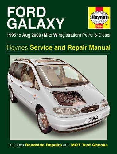 9781859609842: Ford Galaxy Petrol & Diesel (95 - Aug 00) Haynes Repair Manual