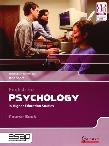 9781859644461: English for Psychology Course Book + CDs