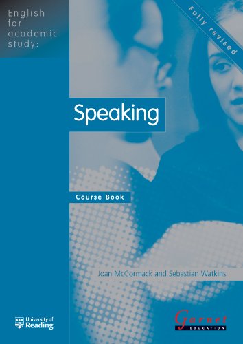 9781859644836: Speaking: Course Book (English for Academic Study)