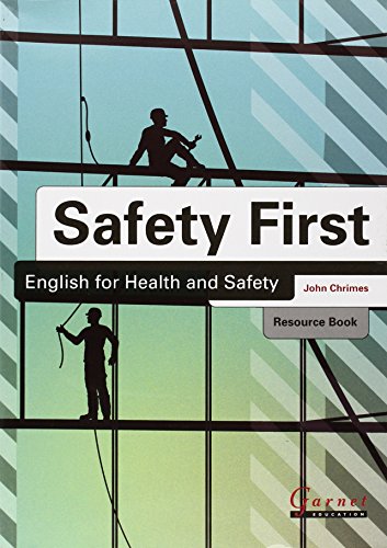 9781859645536: Safety First: English for Health and Safety Resource Book with Audio CDs B1