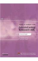9781859647462: English for Academic Study - Extended Writing & Research Skills Course Book - Edition 1