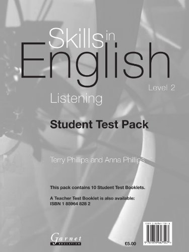 Stock image for SIE: LISTENING LEVEL 1 TEACHER TEST PACK (TEST CD AND TEACHER'S GUIDE) for sale by Zilis Select Books