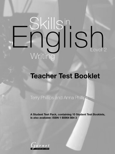 Imagen de archivo de SIE: WRITING LEVEL 2 TEACHER TEST PACK (TEACHER'S GUIDE) a la venta por Zilis Select Books