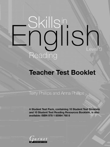 Stock image for SIE: READING LEVEL 3 TEACHER TEST PACK (TEACHER'S GUIDE) MAR 07 for sale by Zilis Select Books