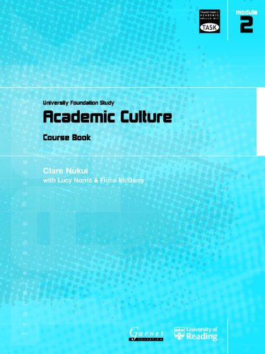9781859649169: Academic Culture. Course Book: University Foundation Study Course Book: Module 2 (Transferable Academic Skills Kit (TASK))