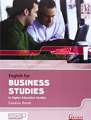 Beispielbild fr English for Business Studies in Higher Education: Course Book and Audio CDs (English for Specific Academic Purposes): 1 zum Verkauf von WorldofBooks