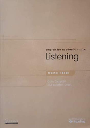Stock image for English for Academic Study: Listening for sale by Phatpocket Limited
