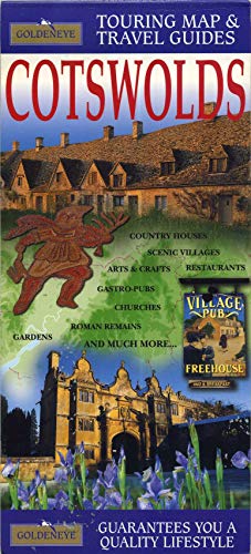 Beispielbild fr Cotswolds: Touring Map and Travel Guide zum Verkauf von WorldofBooks