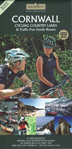 Beispielbild fr Cornwall Cycling Country Lanes & Traffic-free Family Routes (Goldeneye Cyclinguides) zum Verkauf von medimops
