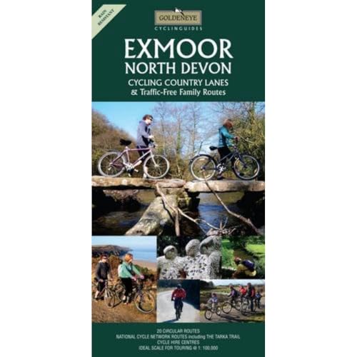 9781859652244: Exmoor North Devon: Cycling Country Lanes & Traffic-Free Family Routes (Goldeneye Cycling Guides)