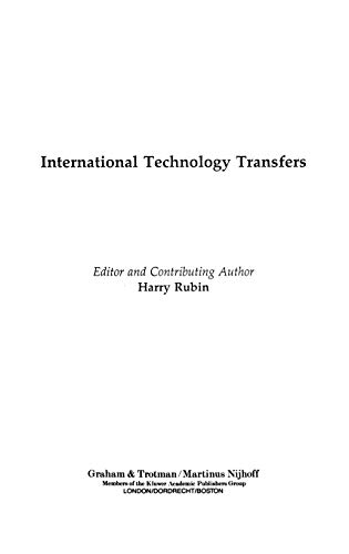 9781859661758: International Technology Transfers