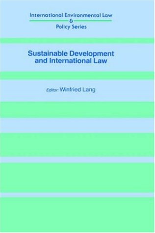 9781859661796: Sustainable Development and International Law