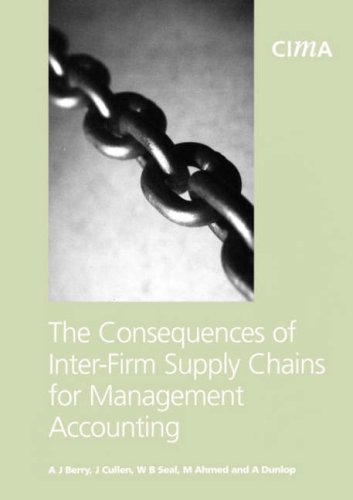 Consequences of Inter Firm Chains (CIMA Research) (9781859714553) by Cullen, John; Berry, Andrew; Dunlop, Alex; Seal, W. B.; Ahmed MRCS BEng, Issaq