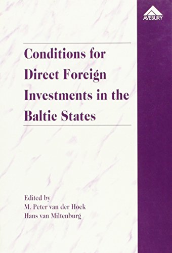 9781859722954: Basic Conditions for Direct Investments in the Baltic States