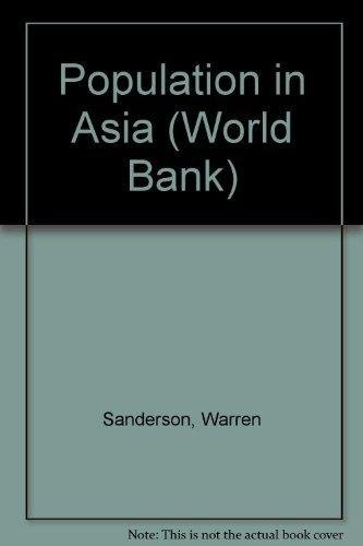 Beispielbild fr Population in Asia zum Verkauf von Better World Books Ltd